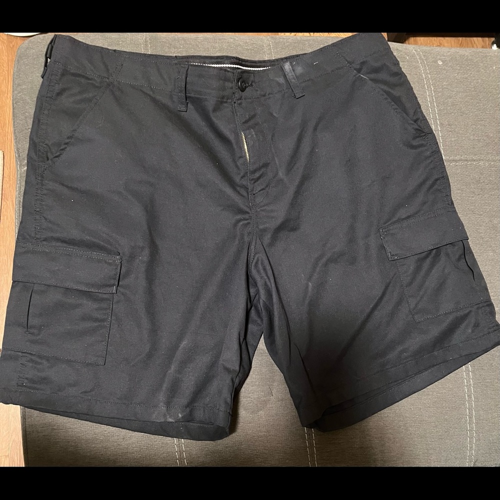 Blue Cargo Shorts